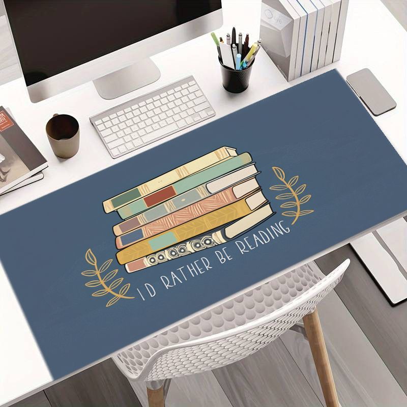 Desk Setup Art - Brand Large Mouse Pad Iron Art