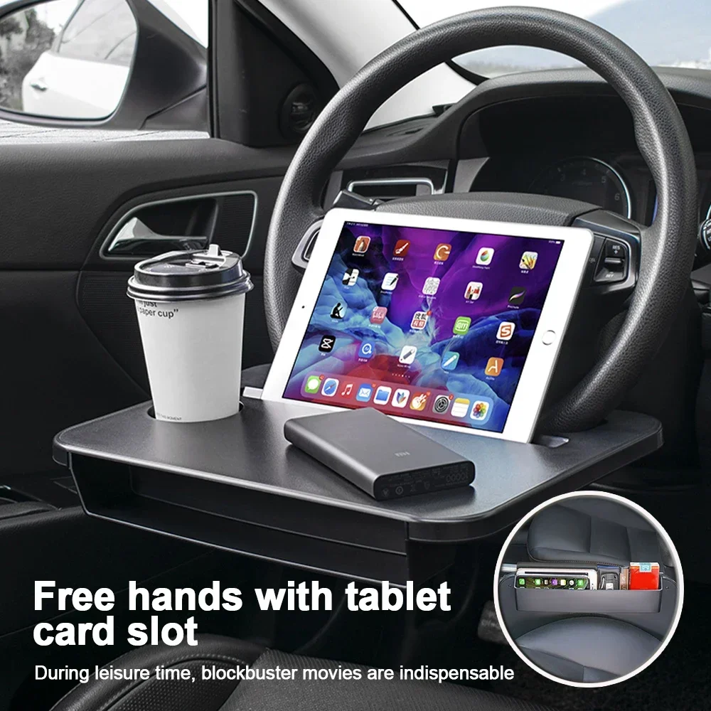 Desk Setup Laptop - Multi-used Car Tray Laptop Desk Pad
