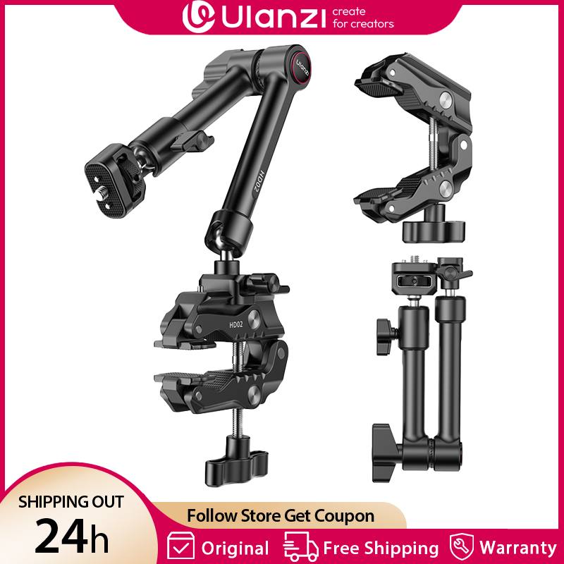 Monitor Arm Clamp - Ulanzi 10 inch Magic Arm Kit