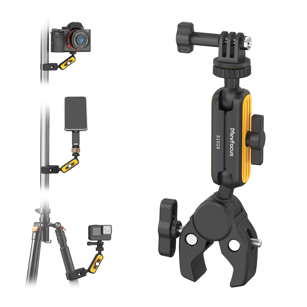 Monitor Arm Clamp - Super Clamp with 360° Dual Ball