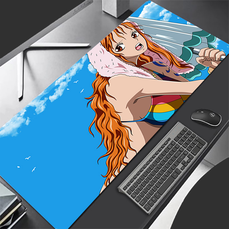 Desk Setup Accessories - Mouse Pad One Piece Durable Anime