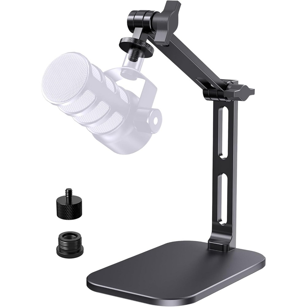 Desk Setup Studio - Durable Desk Mic Stand, Max Load