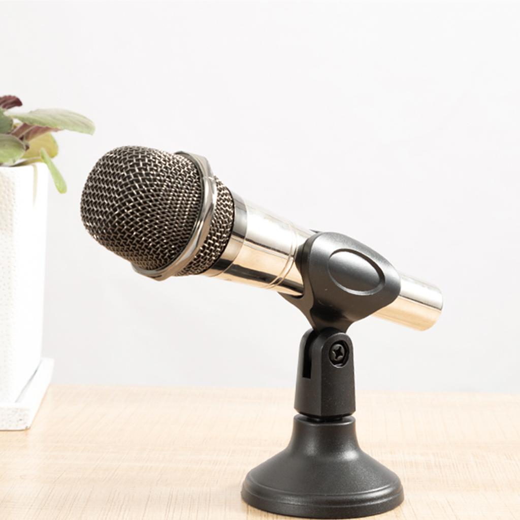 Desk Setup Studio - Microphone Stand Holder Plastic Clip Bracket