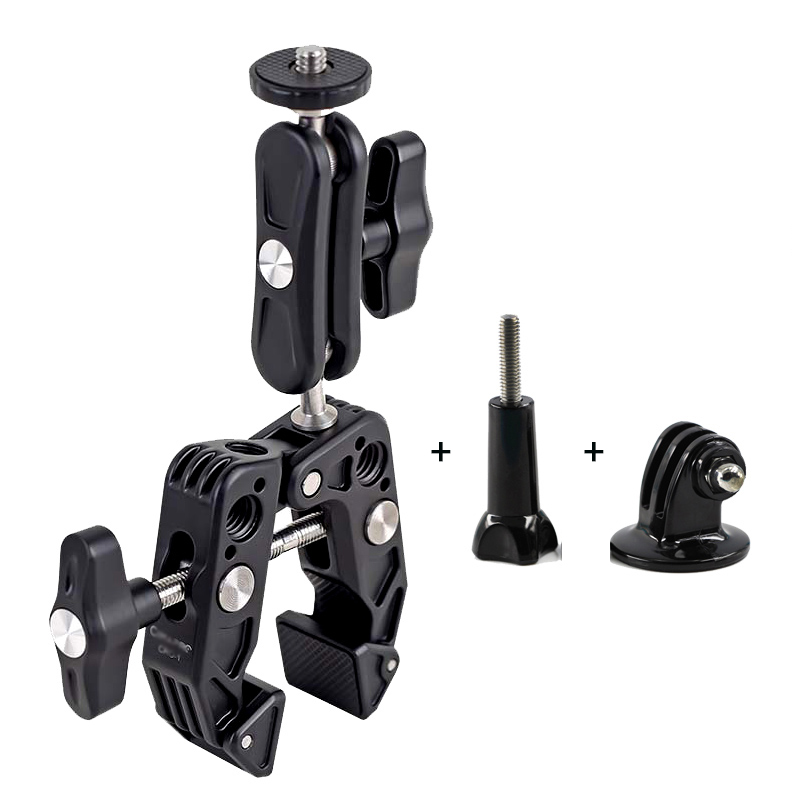 Monitor Arm Clamp - Metal Super Clamp with 360 Ball