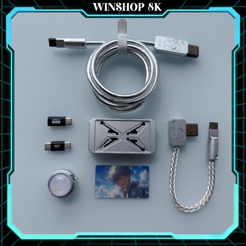 Desk Setup Usb Hub - WINSHOP Esports HUB Dual-In 4-Out USB
