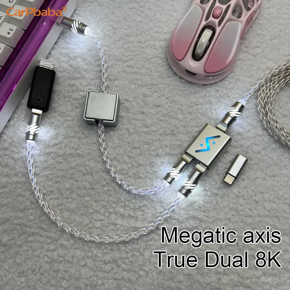 Desk Setup Usb Hub - Customized Luminous 8K Gaming Line TypeC-TypeC