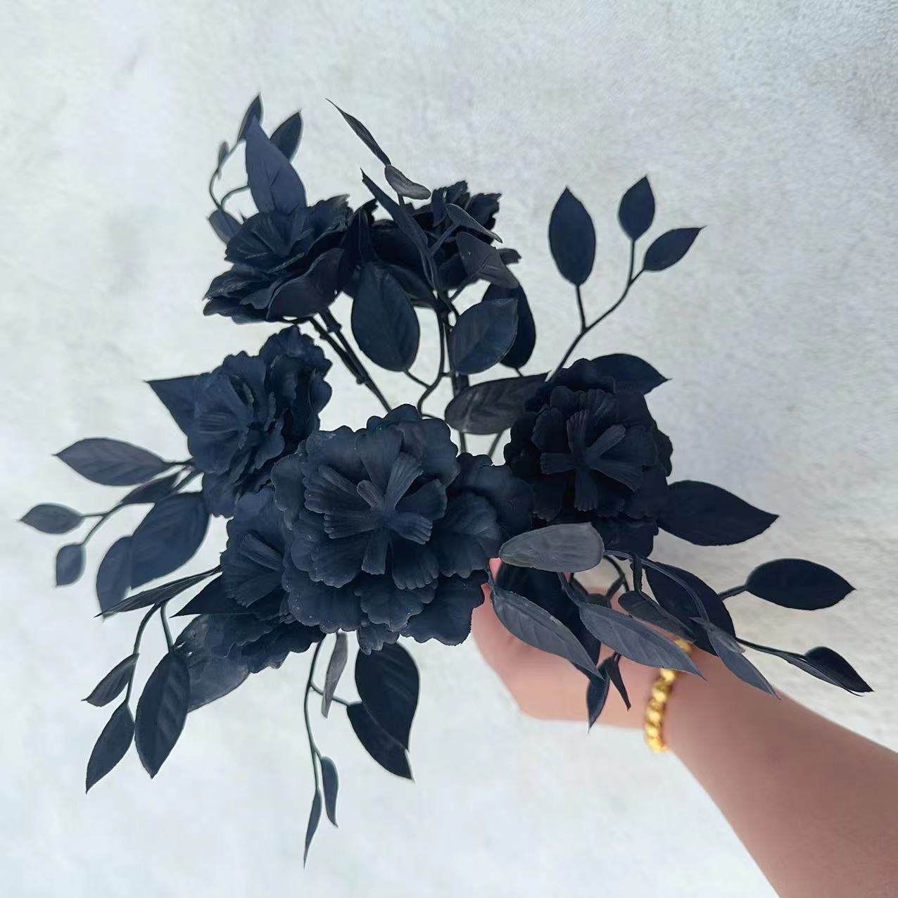 Black Halloween Artificial Flo - огляд і ціна Desk Setup Plants