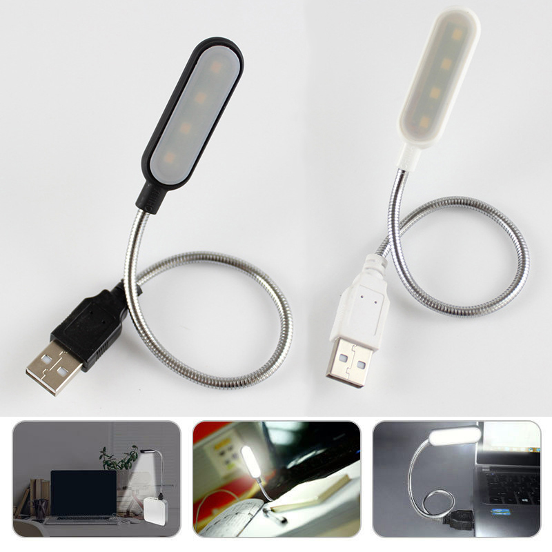 Mini 4 LED Book Lamp Portable  - огляд і ціна Desk Setup Laptop