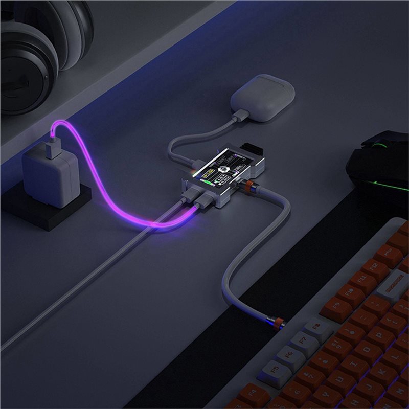 HMLAB ZNEO Gaming USB Hub 2-To - огляд і ціна Desk Setup Usb Hub