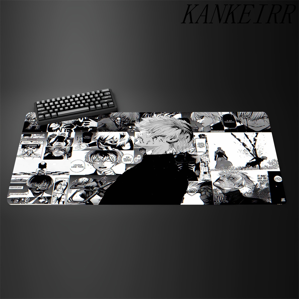Japan Anime Tokyo Ghoul Mouse  - огляд і ціна Desk Setup Black And White