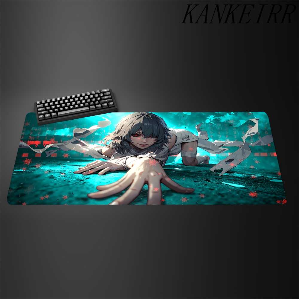 Japan Anime Tokyo Ghoul Mouse  - огляд і ціна Desk Setup Black And White