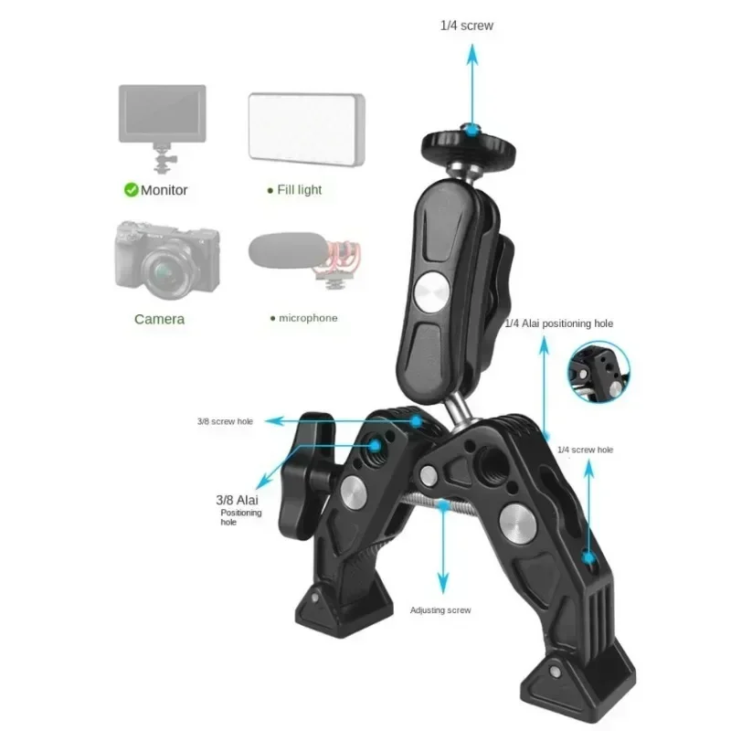 Metal Super Clamp with 360° Ba - огляд і ціна Monitor Arm Clamp