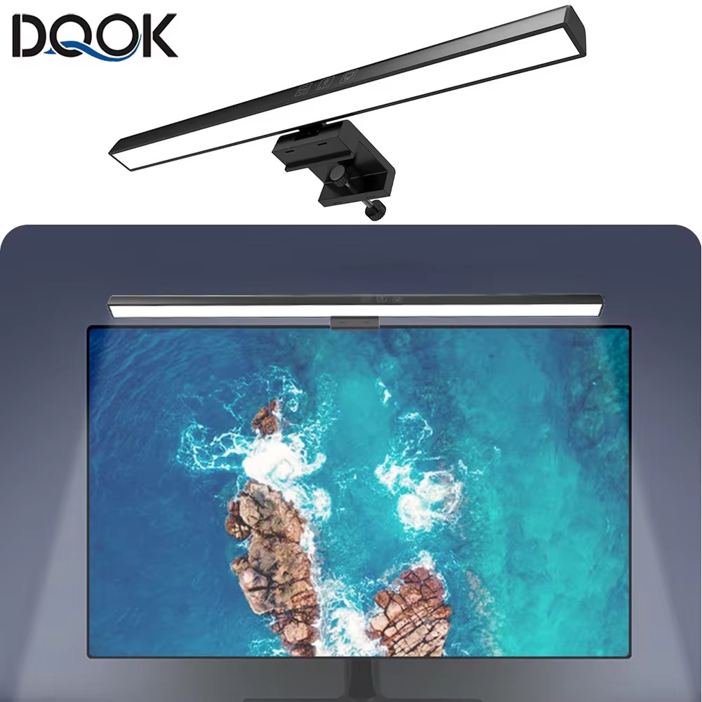 Screen LED Bar Desk Lamp PC Co - огляд і ціна Desk Setup Laptop