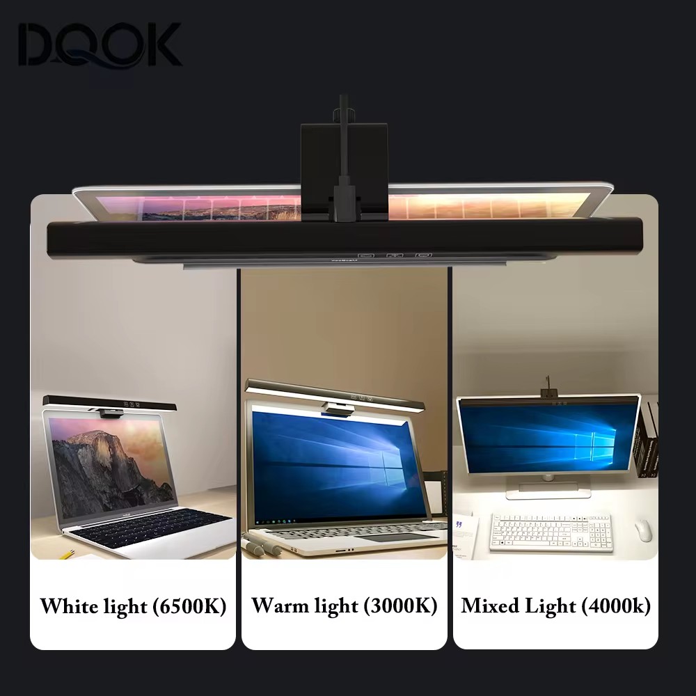 Screen LED Bar Desk Lamp PC Co - огляд і ціна Desk Setup Laptop