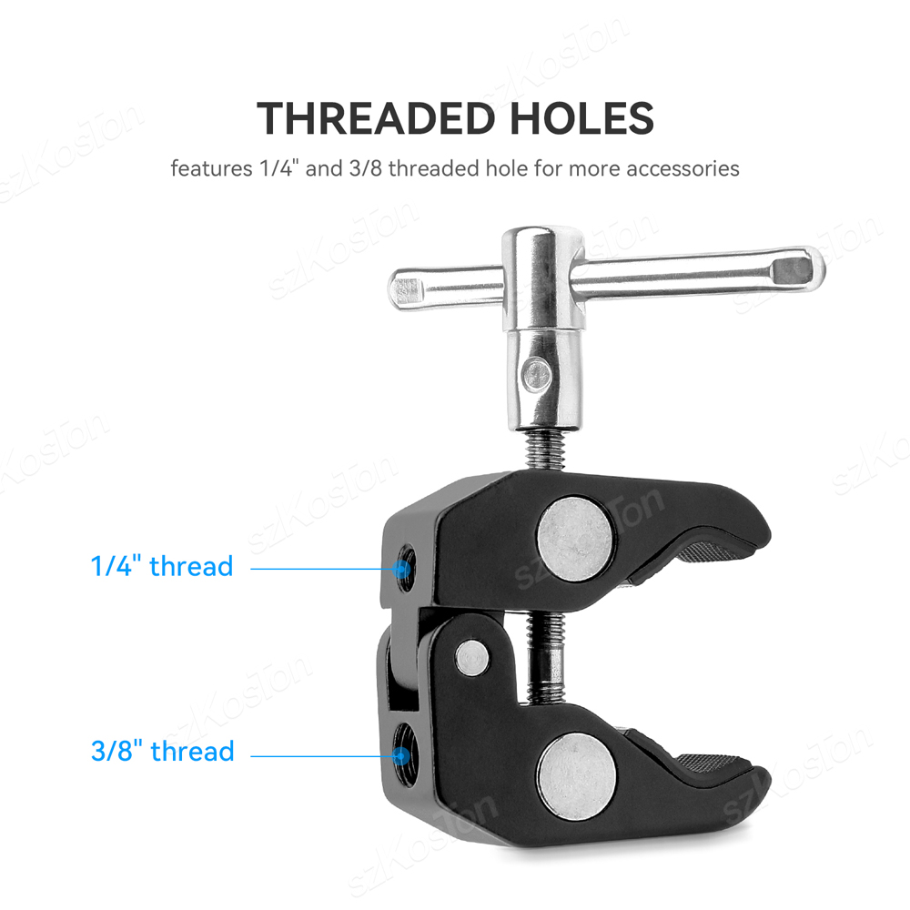 Camera Metal Super Clamp 360°  - огляд і ціна Monitor Arm Clamp