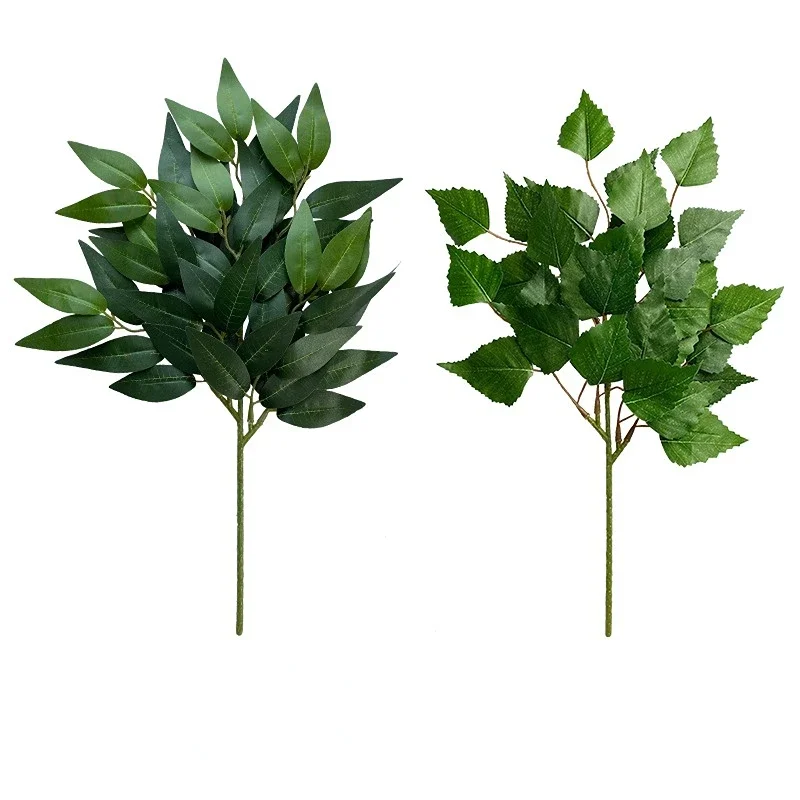 Simulated Apple Leaf Table Flo - огляд і ціна Desk Setup Plants
