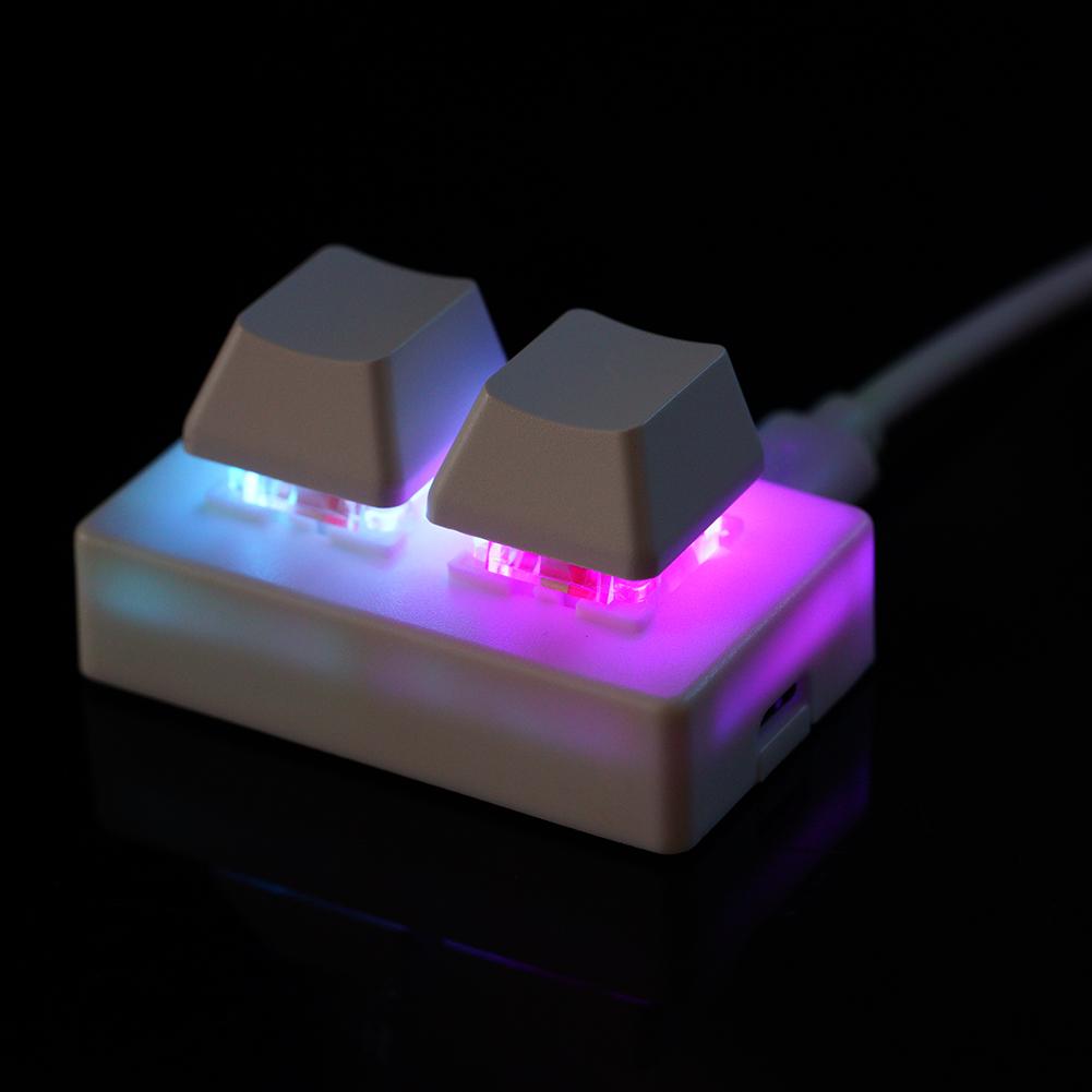 2 Keys USB Custom Programmable - огляд і ціна Desk Setup Programmer