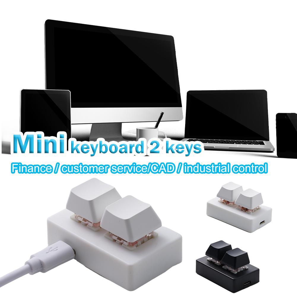 2 Keys USB Custom Programmable - огляд і ціна Desk Setup Programmer