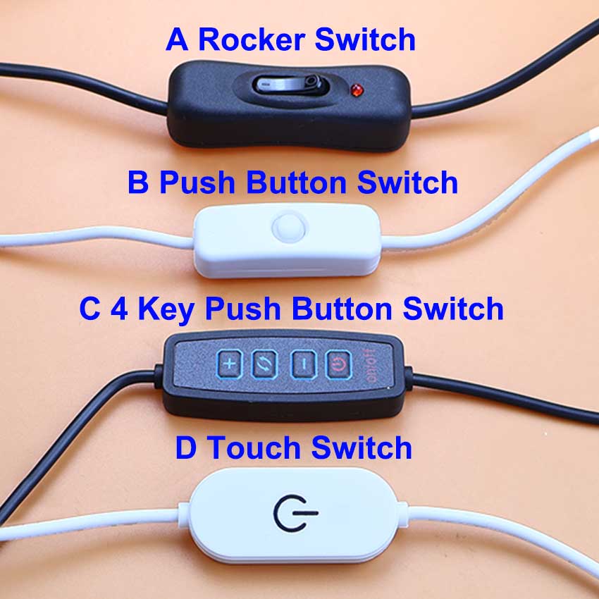 5V Switch Power Supply Wire US - огляд і ціна Desk Setup Led Strip