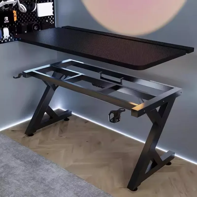 Q Minimalist Black Computer De - огляд і ціна Desk Setup Art
