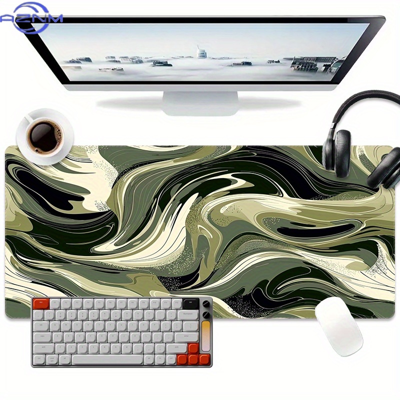 1pc Extra Large Gaming Mouse P - огляд і ціна Desk Setup Black And White