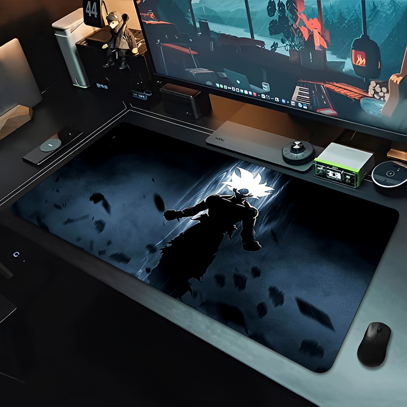 DBZ Black Anime Mouse Pad Drag - огляд і ціна Desk Setup Accessories