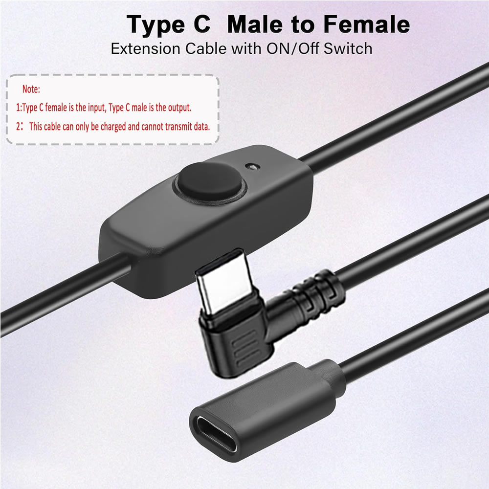 Short USB C Extension Cable wi - огляд і ціна Desk Setup Led Strip