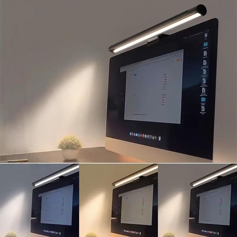 LED Monitor Light Hanging Desk - огляд і ціна Desk Setup Bedroom