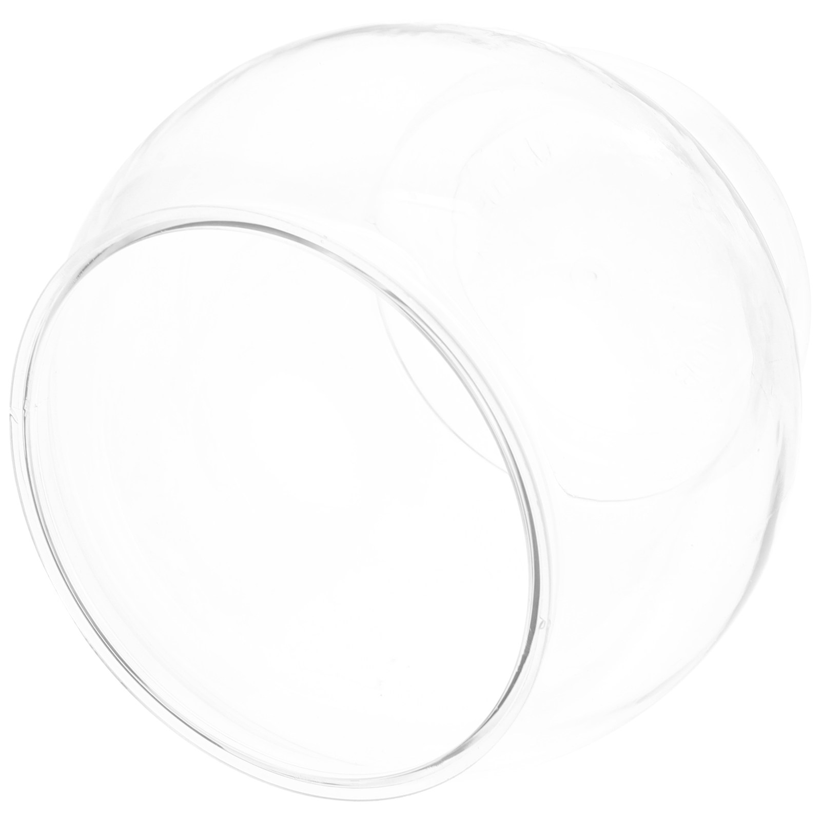 Small Round Plastic Fish Bowl  - огляд і ціна Desk Setup Small