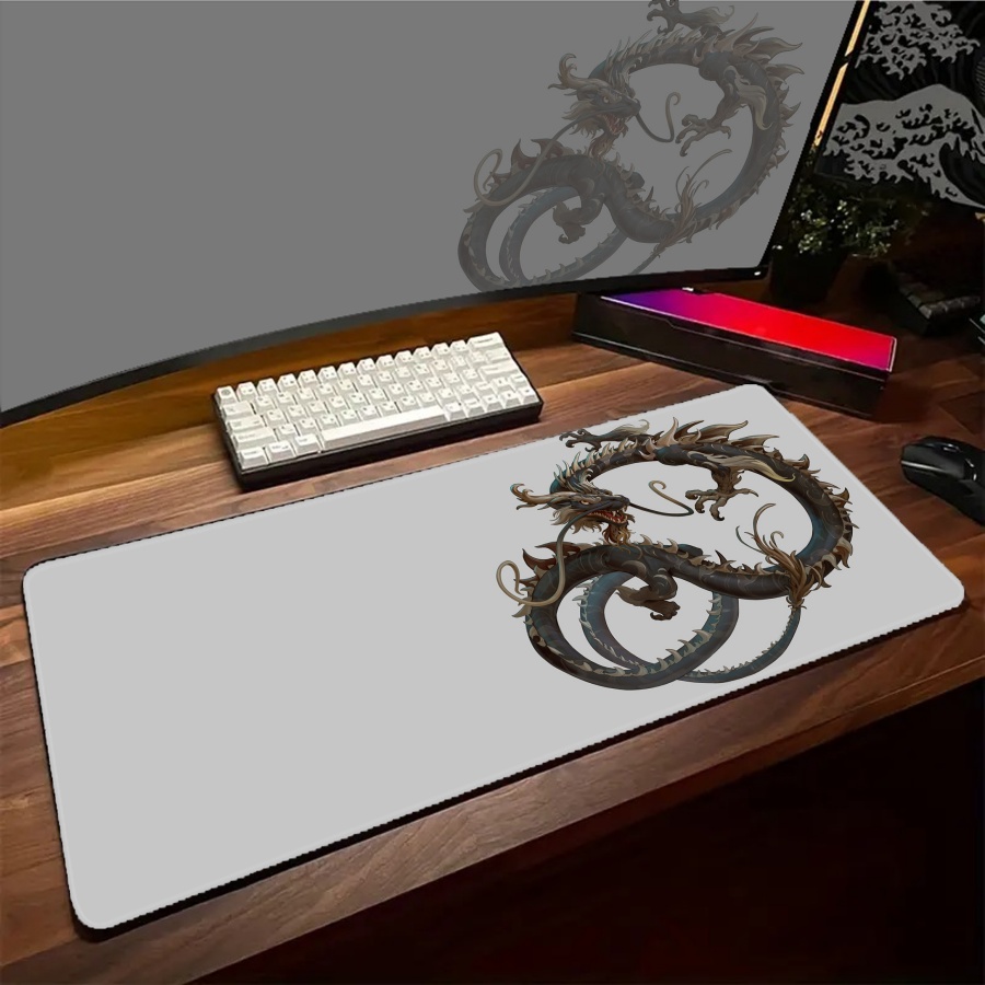 Black Desk Mousepad ONI Large  - огляд і ціна Desk Setup Art