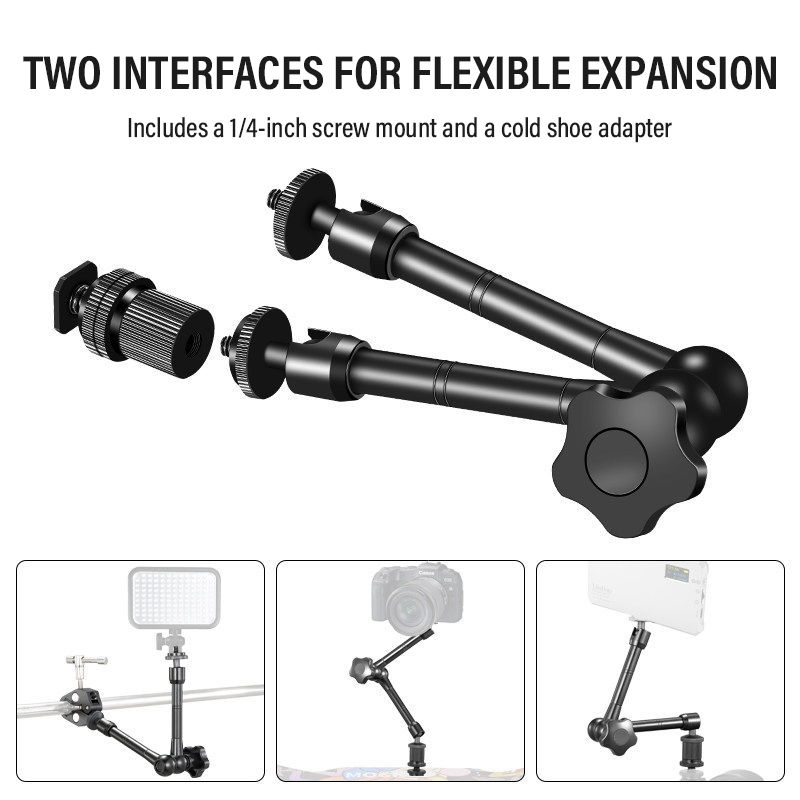 Magic Arm 7/11/20 Inch 360° Ro - огляд і ціна Monitor Arm Clamp