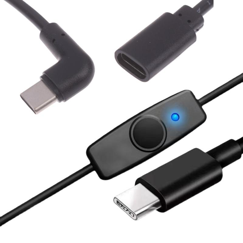 New 1/3Pcs USB-C To Type C Pow - огляд і ціна Desk Setup Led Strip