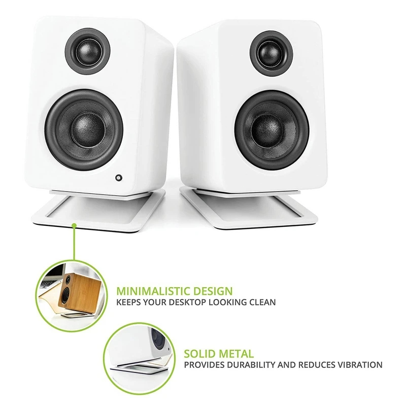 Xnyocn Desktop Speaker Stand N - огляд і ціна Speaker Desk Setup