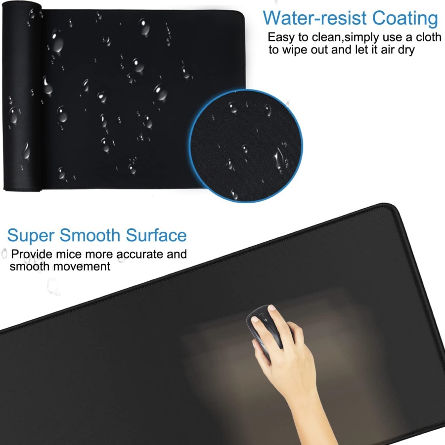 Gaming Mousepad Grey Marble La - огляд і ціна Desk Setup Grey