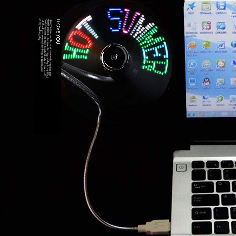 Creative USB Fan，USB LED RGB L - огляд і ціна Desk Setup Programmer