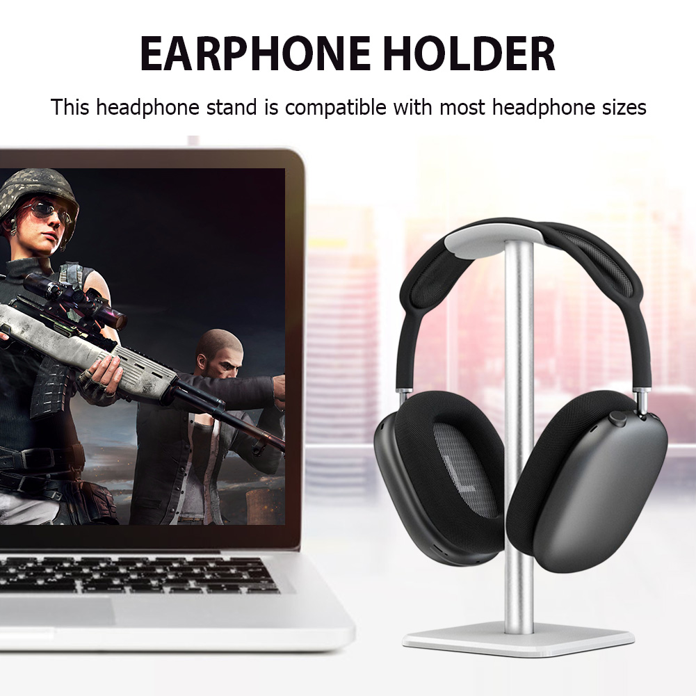 Headphone Holder Rack Aluminiu - огляд і ціна Desk Setup Accessories