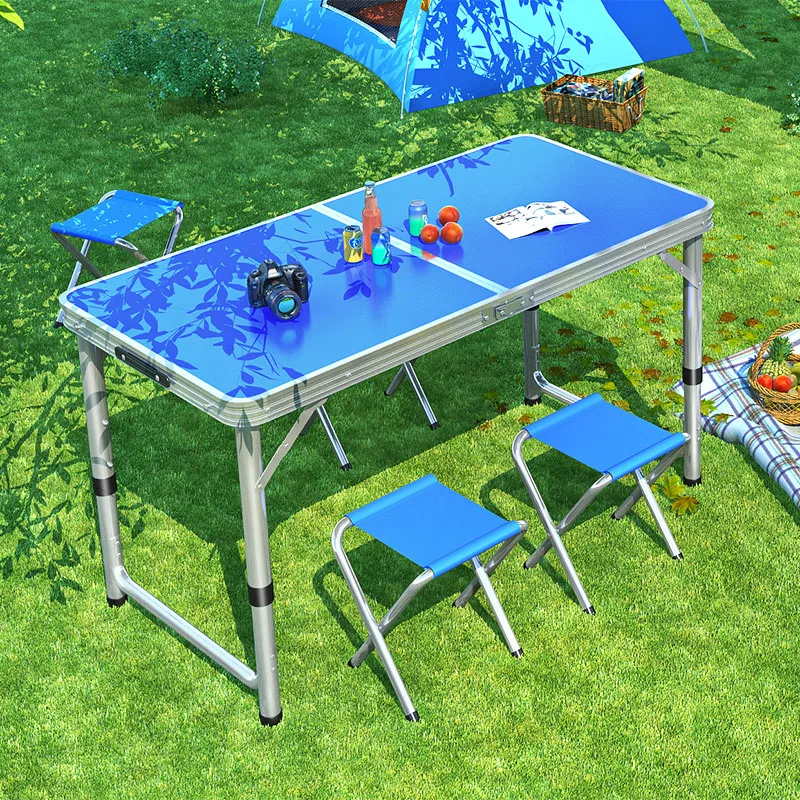 Folding Table Camping Picnic L - огляд і ціна Desk Setup Small