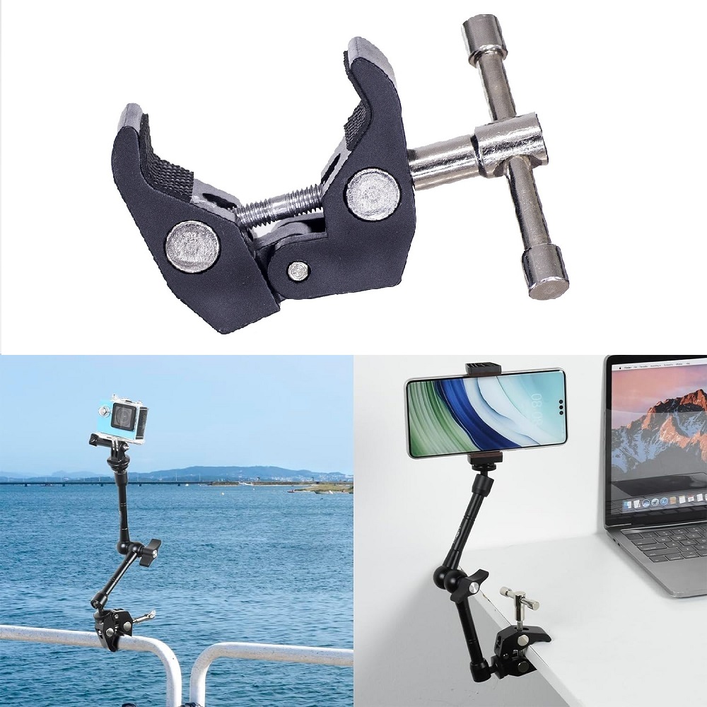 Large Arm Clip Ballhead Clamp  - огляд і ціна Monitor Arm Clamp