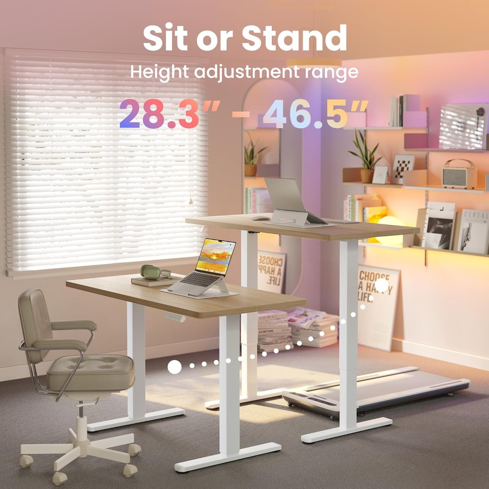 Small Electric Standing Desk A - огляд і ціна Desk Setup Small