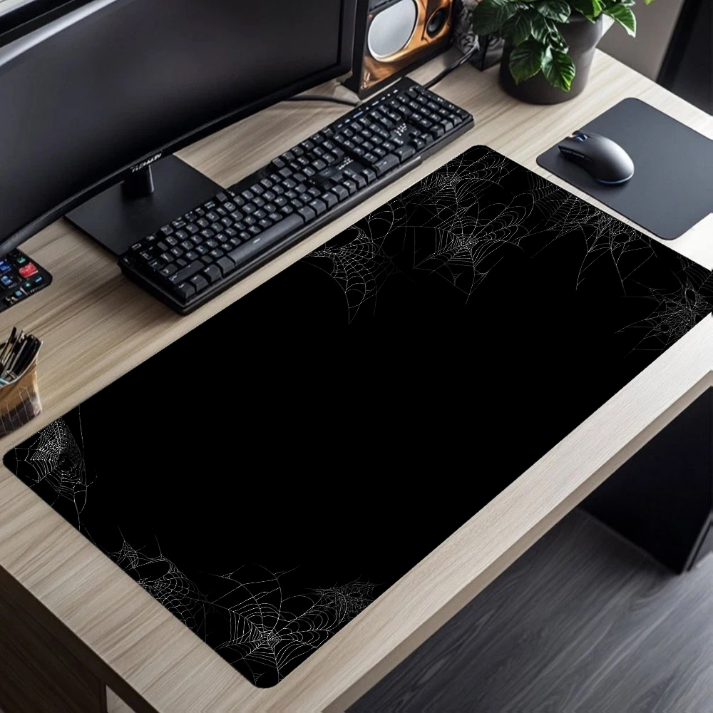 Abstract Black White Mouse Pad - огляд і ціна Desk Setup Black And White