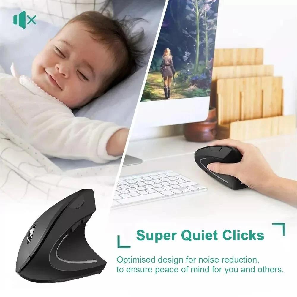Ergonomic Wireless Mouse 1600  - огляд і ціна Desk Setup Programmer
