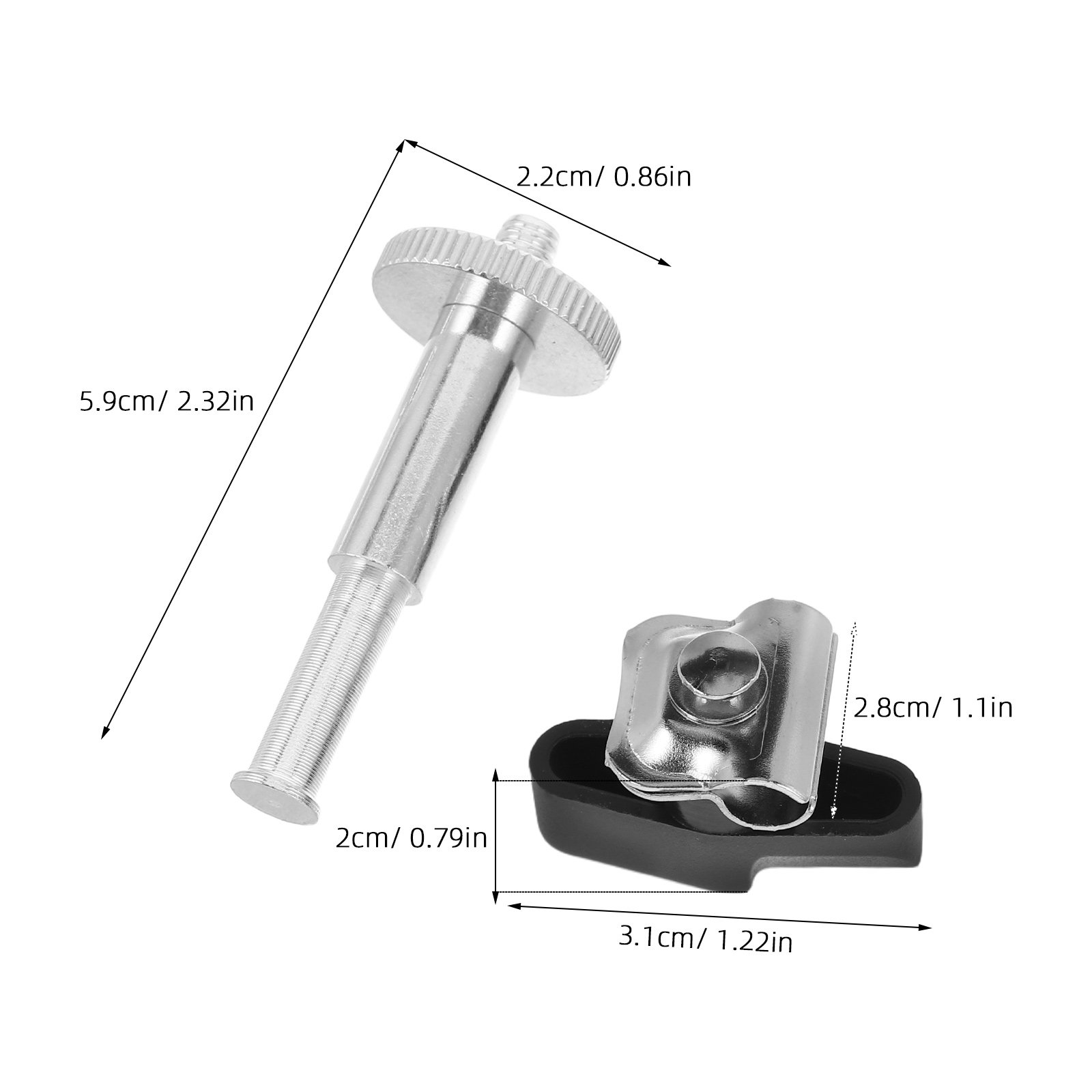 1Set Boom Arm Clamp Fastener S - огляд і ціна Desk Setup Studio