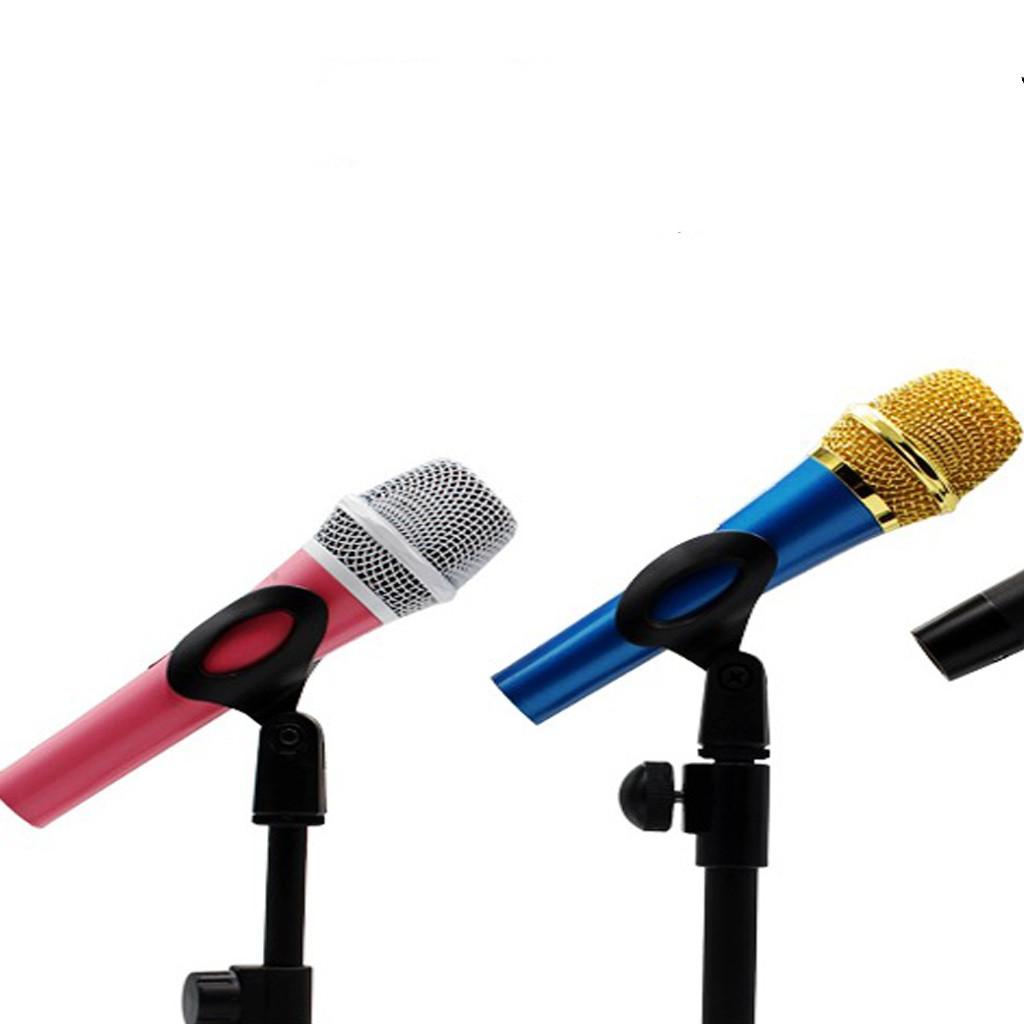 Microphone Stand Holder Plasti - огляд і ціна Desk Setup Studio