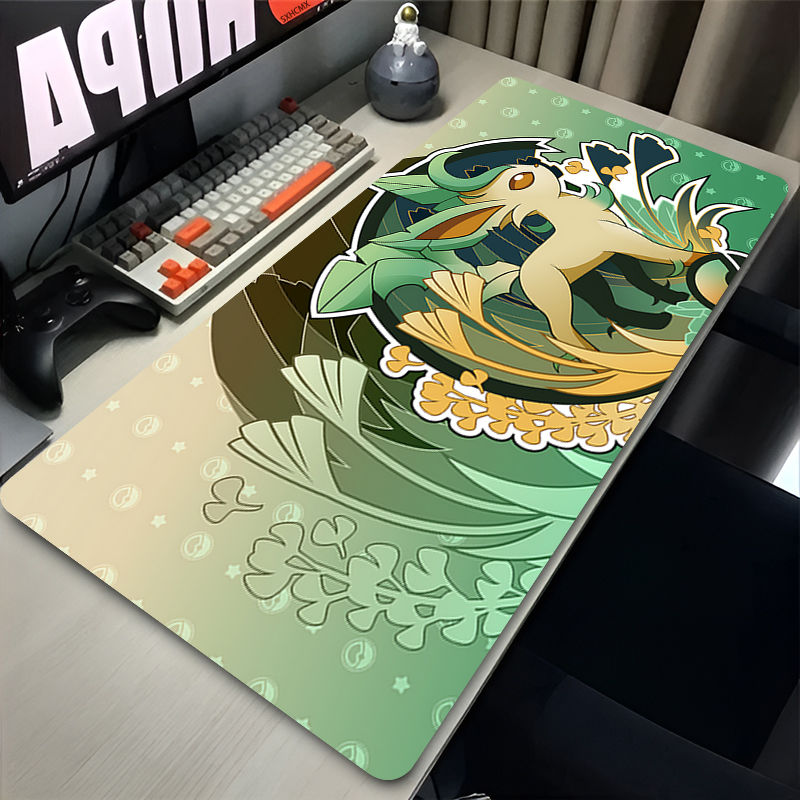 Mouse Pad Gamer P-pokemon Leaf - огляд і ціна Desk Setup Accessories