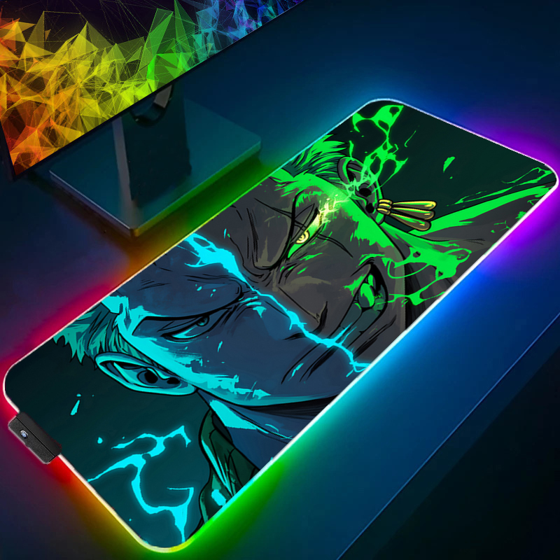 ONE PIECE Zoro Mouse Pad RGB G - огляд і ціна Desk Setup Accessories