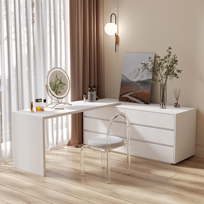 Dresser,Multi-purpose Flat L S - огляд і ціна Desk Setup Bedroom