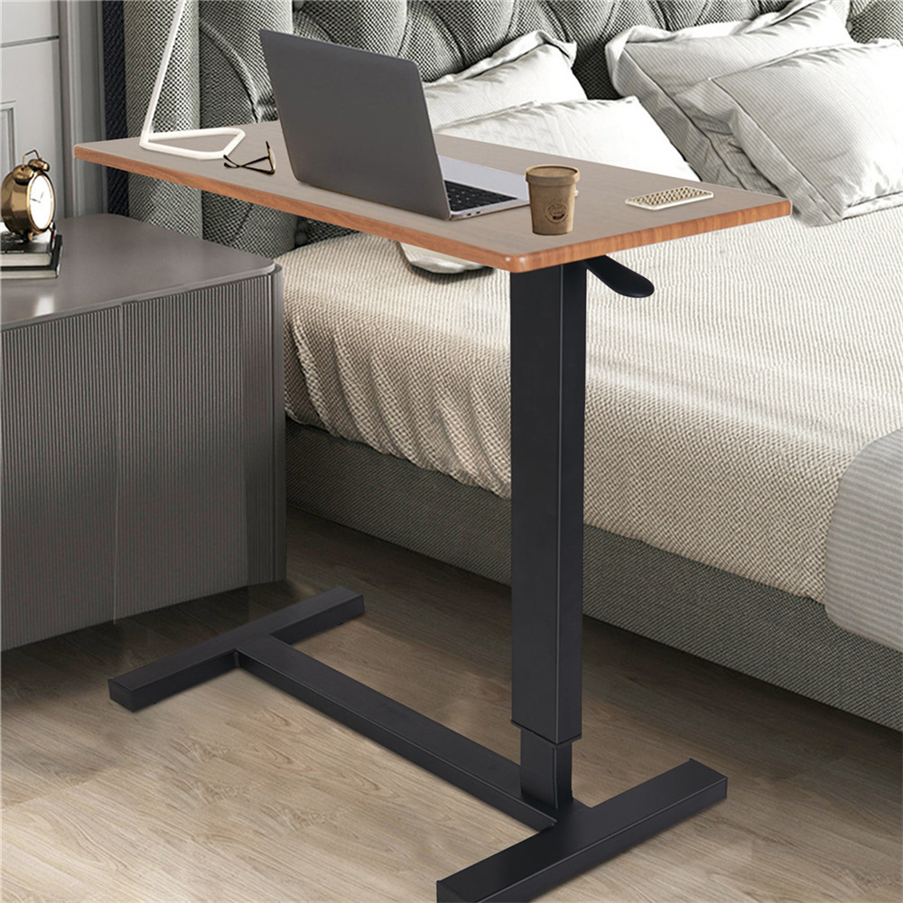 Large Rolling Overbed Laptop D - огляд і ціна Desk Setup Laptop