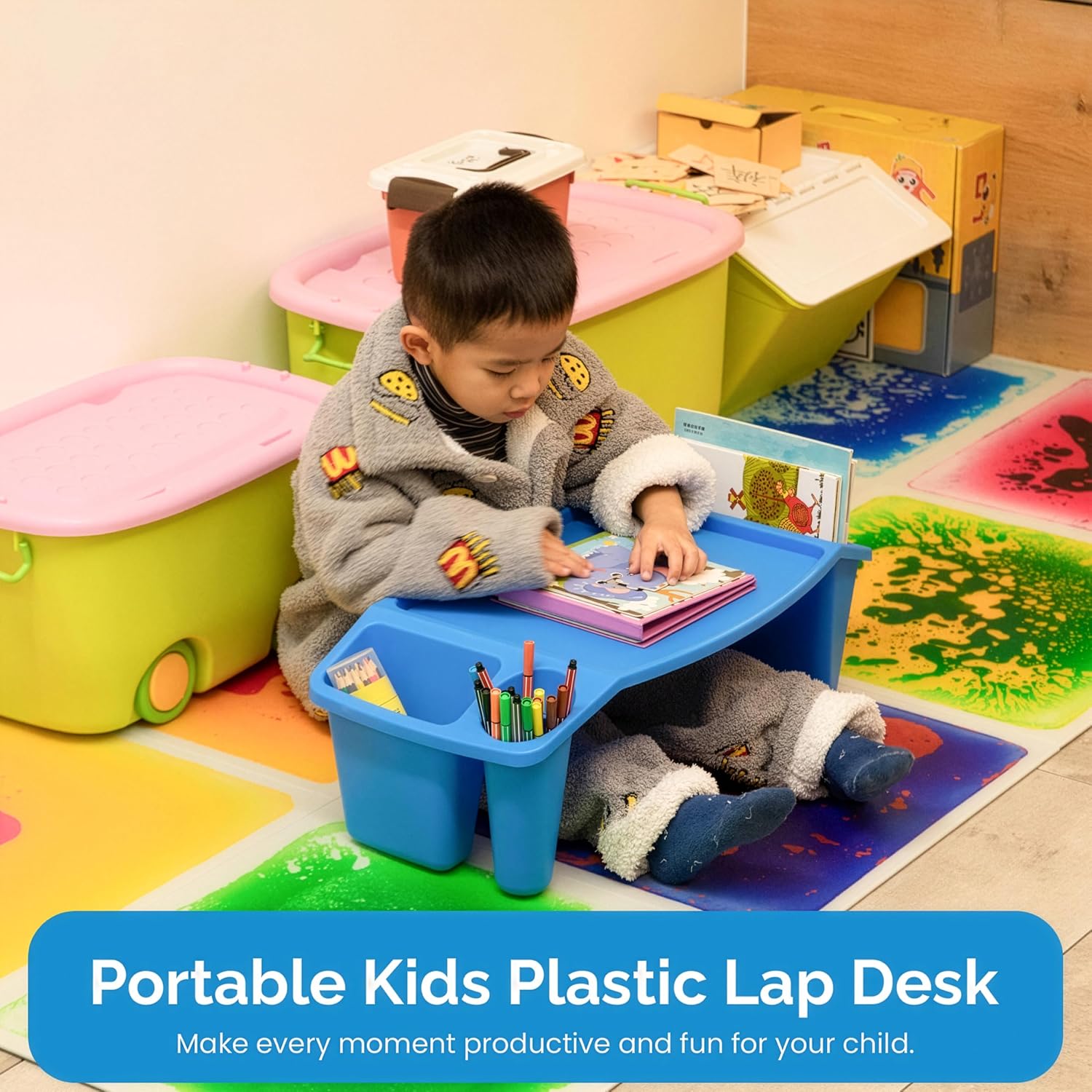Set of 3 Portable Lap Desks wi - огляд і ціна Desk Setup Art