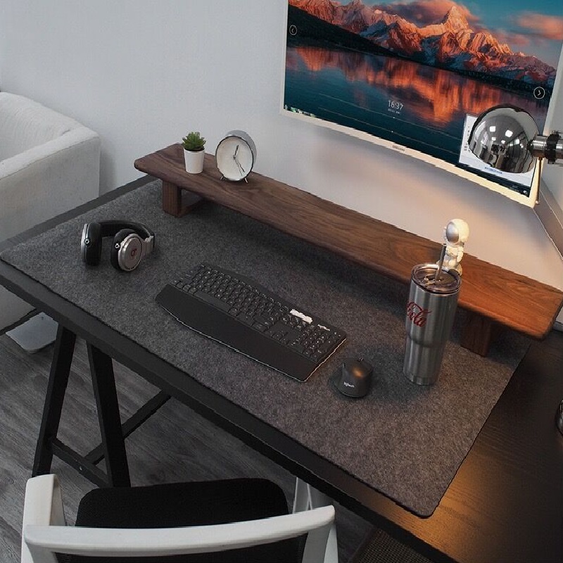 80cm X 40cm Dark Gray Large Ga - огляд і ціна Desk Setup Accessories