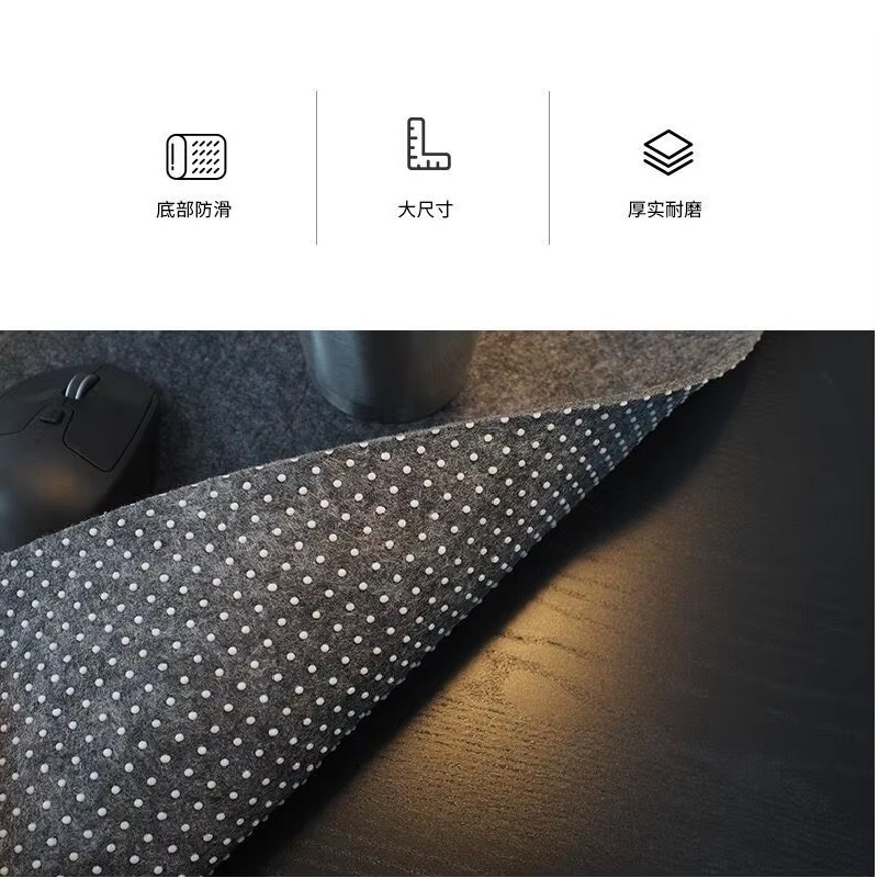 80cm X 40cm Dark Gray Large Ga - огляд і ціна Desk Setup Accessories